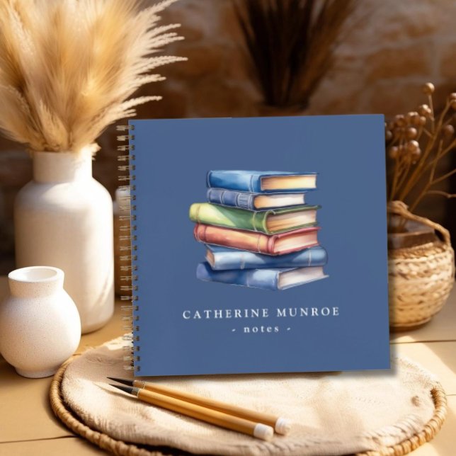 Personalized Book Lovers Spiral Notebook (Creator Uploaded)