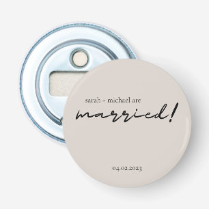 Personalized Bottle Opener, Wedding Favors Opener