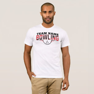 Personalized Bowling Team T-Shirt