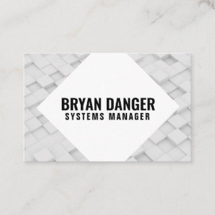 Personalized "Box World" (UK/Euro) Business Card