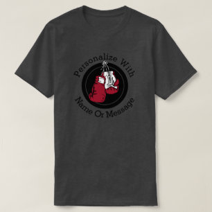 PERSONALIZED Boxing Gloves T-Shirt