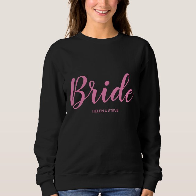 Personalized Bride Sweatshirt (Front)