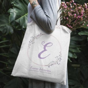 Personalized Bridesmaid Bridal Party Proposal Tote Bag