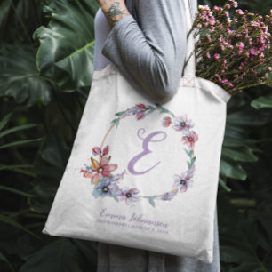 Personalized Bridesmaid Bridal Party Proposal Tote Bag