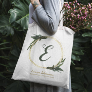 Personalized Bridesmaid Bridal Party Proposal Tote Bag