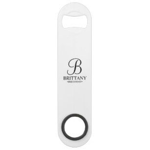 Personalized Bridesmaid's Name and Monogram