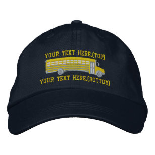BEWARE OF THE BUS DRIVER PERSONALISED BASEBALL CAP BUS DRIVER XMAS GIFT CUSTOM