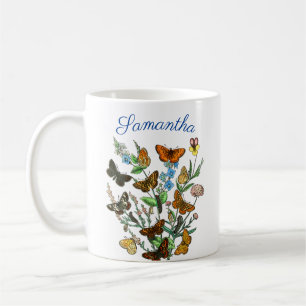 PERSONALIZED BUTTERFLIES FROM NATURE COFFEE MUG