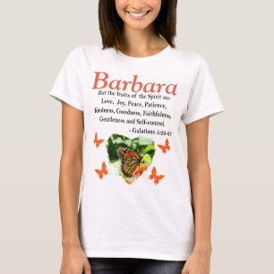 PERSONALIZED BUTTERFLY GALATIANS 5 T SHIRT