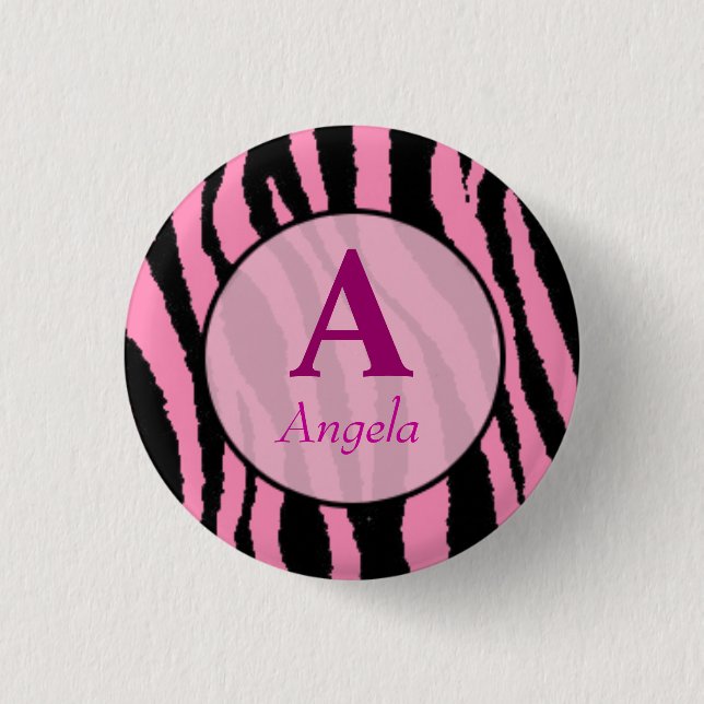 personalized button with your name (Front)