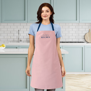 Personalized Calligraphy Editable Colors Kitchen Apron