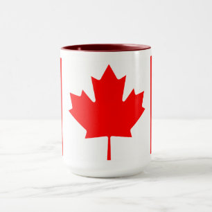 Personalized Canada Flag   Custom Name Canada Day Mug
