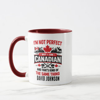 Personalized Canada Flag Day | Custom Canadian Mug