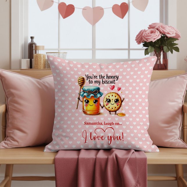 Personalized Cartoon Food Valentine Love Pillow (Personalized Cartoon Food Valentine Love Pillow)