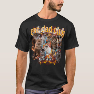 Personalized Cat Dad Club Shirt Custom Cat Lover