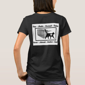 PERSONALIZED CAT RESCUE LOGO CAT TRAP TNR T-Shirt