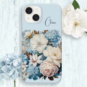 Personalized Chic Vintage Floral Bouquet  Case-Mate iPhone 14 Case
