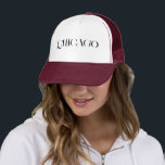Personalized Chicago Street Style Trucker Cap<br><div class="desc">Show off your city pride with this personalized Chicago street style trucker cap, designed for a bold and modern urban look. The customizable design lets you add a unique touch while the classic mesh-back structure keeps it comfortable for everyday wear. Perfect for casual outfits, city outings, or as a thoughtful...</div>