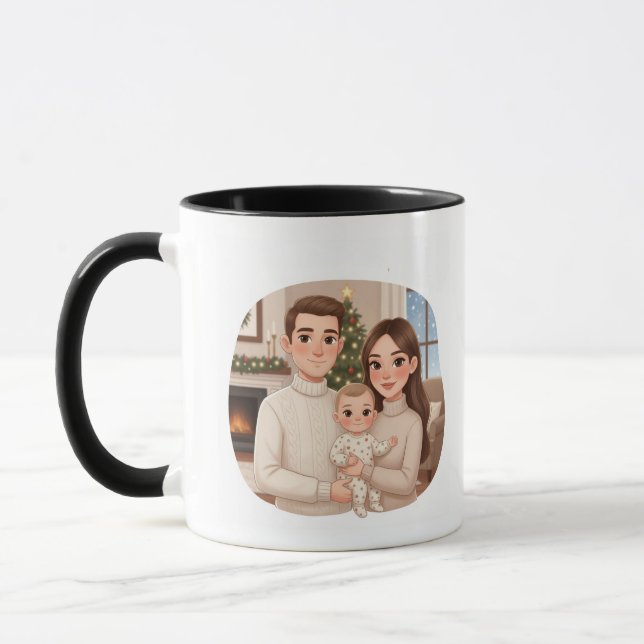  Personalized Child’s First Christmas Mug (Left)