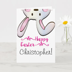 Personalized Child's Easter Card