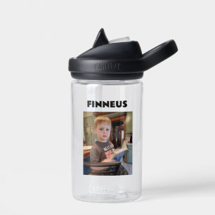 Personalized Child's Photo and Name Water Bottle