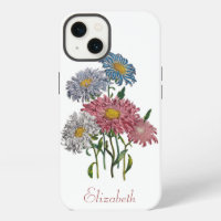 Personalized China Asters Case-Mate iPhone Case