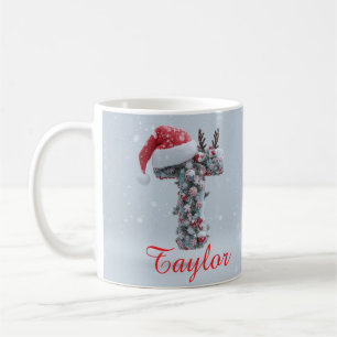 Personalized Christmas Alphabet Mug Collection