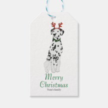 Personalized Christmas Dalmatian