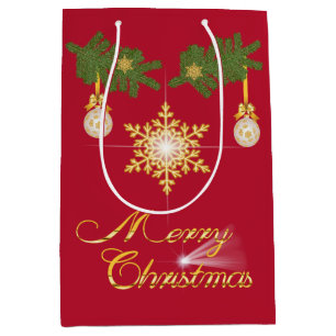 personalized Christmas gift bag