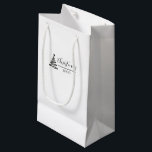 Personalized Christmas Gift Custom Modern T-Shirt Small Gift Bag<br><div class="desc">You can customize it with your photo,  logo or with your text.  You can place them as you like on the customization page. Funny,  unique,  pretty,  or personal,  it's your choice.</div>