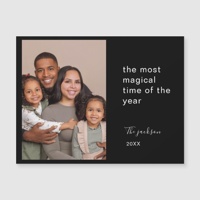 Personalized Christmas Holiday Photo Memory Design (Front)