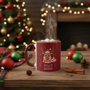 Personalized Christmas Mug Custom Name Holiday