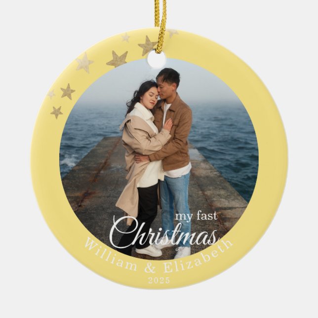 Personalized Christmas Ornament (Front)