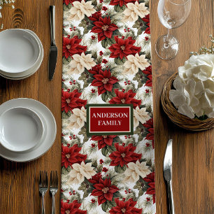 Personalized Christmas Runner Trendy Table Decor