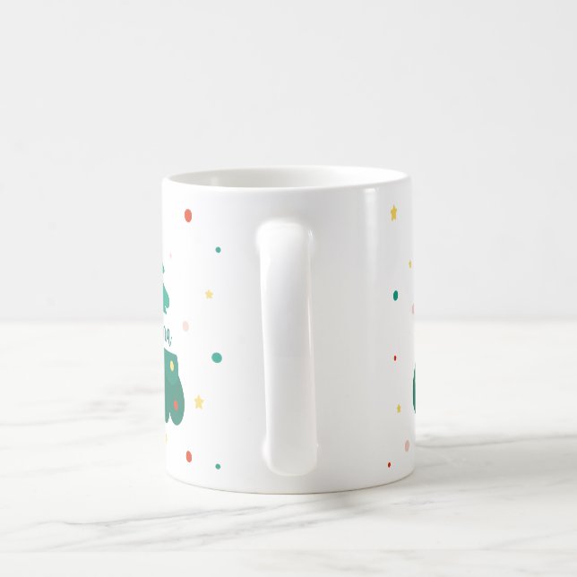 Personalized Christmas Tree Name Mug (Handle)