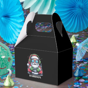 Personalized Christmas Video Game Santa Xmas Favour Box