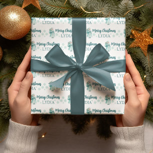 Personalized Christmas Wrapping Paper