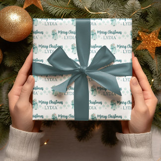 Personalized Christmas Wrapping Paper