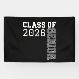 Personalized Class Of 2026 Senior Graduation Banner