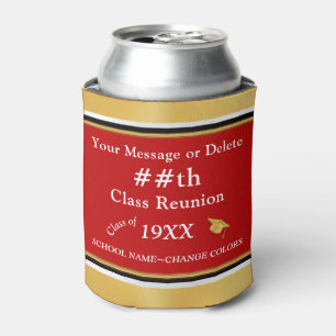 Personalized Class Reunion Gifts, Can Cooler