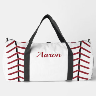 Personalized Classic Baseball Duffel Bag