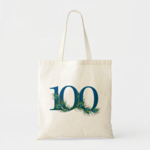 Personalized classy 100 birthday century mug tote bag