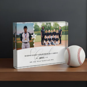 Personalized Coach Appreciation Gift Team Photos
