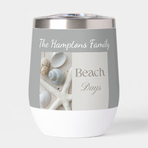 Personalized Coastal Seashell Gift for Beach House