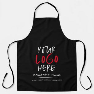 Personalized Company Branding replace your logo  Apron