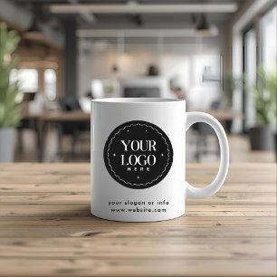 Personalized Company Logo    Custom Business Gift  Coffee Mug