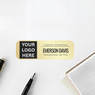 Personalized Company Logo Custom Business Name Tag