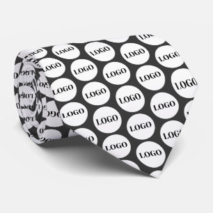 Personalized Company Logo Necktie for Branding