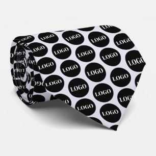 Personalized Company Logo Necktie for Branding