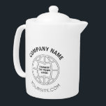 PERSONALIZED COMPANY LOGO WEB ADDRESS<br><div class="desc">Basic company logo,  name and website.
Logo and text can be changed to suit.

Use CAPITALS for text,  and your image for logo

Note: dimensions best suit square or circular logo.</div>
